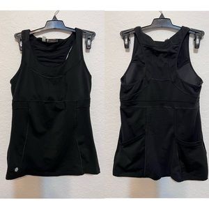 Athleta Black tank top Size small